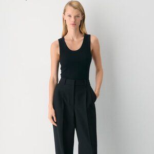 Aritzia Wilfred The Effortless Pant - Crepette in Black, Size 6